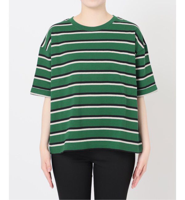 JOURNAL STANDARD「《追加4》汗ジミ防止ボーダービッグT」|Tシャツ・カットソー|