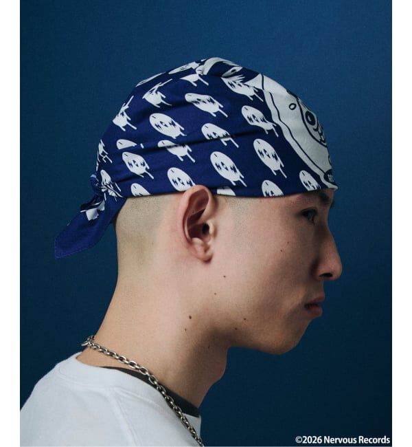 JOURNAL STANDARD「Nervous Records / ナーヴァス・レコーズ &times; JOURNAL STANDARD バンダナ」|バンダナ・スカーフ|