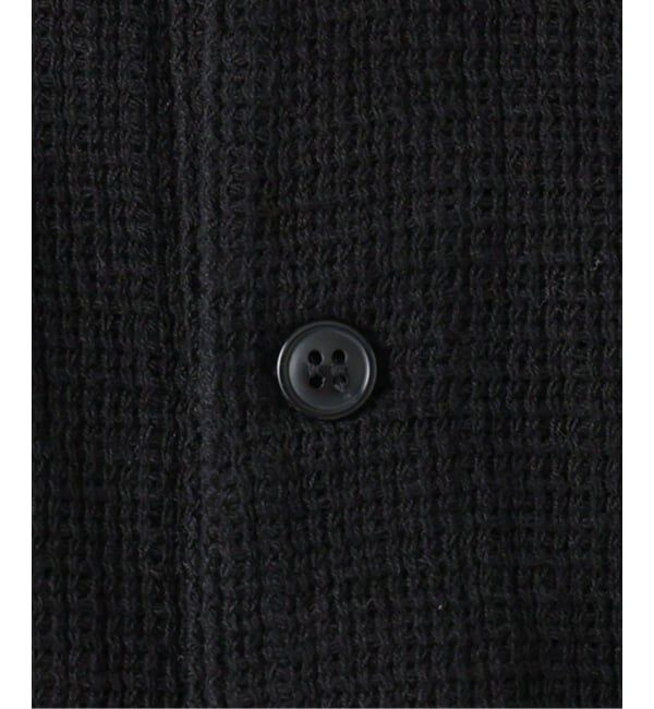 J.S.Homestead「《予約》J.S.Homestead / レノ メッシュ ファブリック ヘンリー ネック ロンT」|Tシャツ・カットソー|