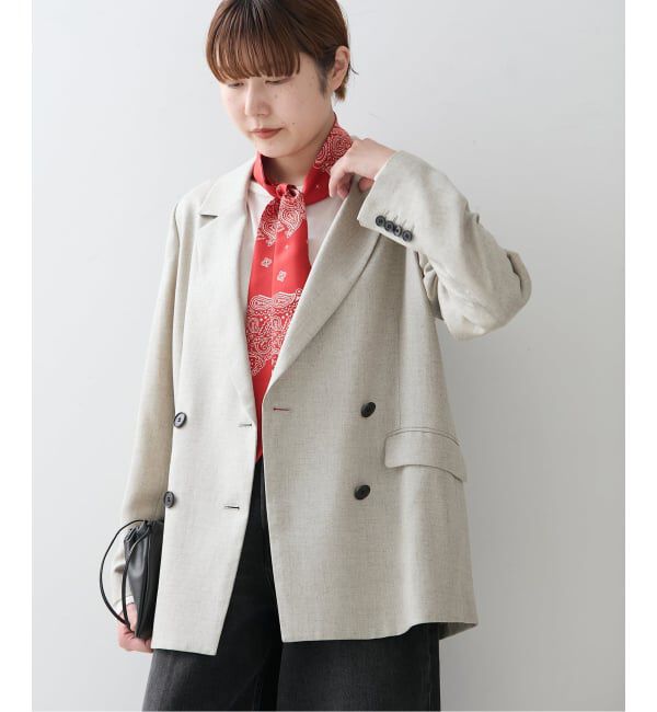 journal standard L'essage「《予約》【AENEIS/エネス】Minimal Illusion Silk Twill Bande：スカーフ」|バンダナ・スカーフ|