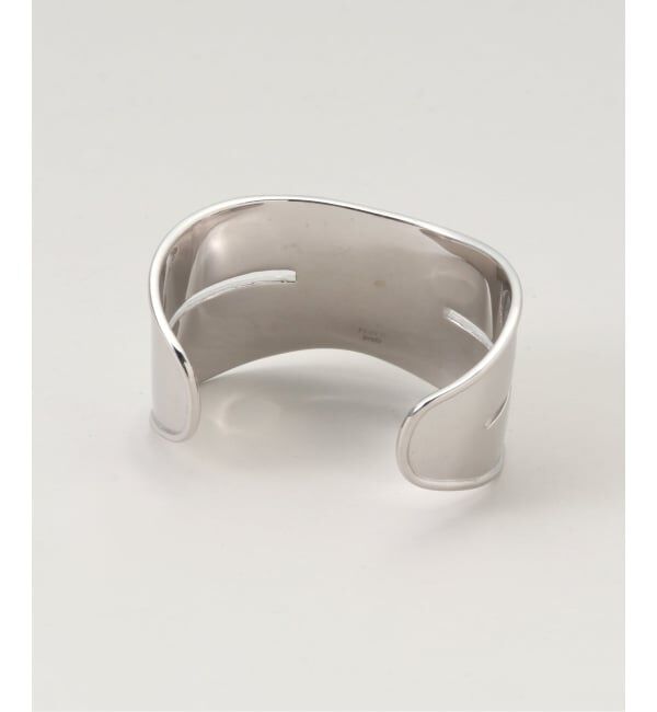 FRAMeWORK「PREEK/プリーク SQUARE STONE WIDE バングル」|ブレスレット・バングル|