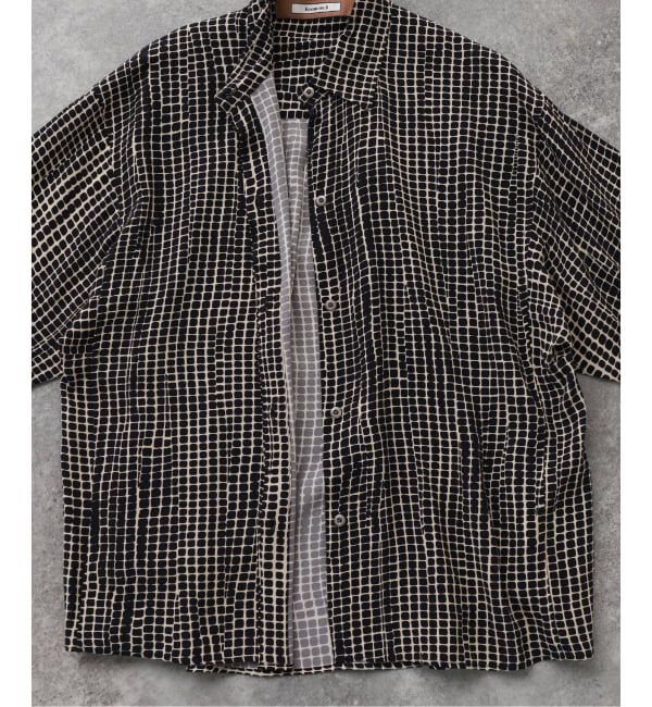 NOBLE「Room no.8/ルームエイト PRINT RIBBON SHIRTS」|シャツ・ブラウス|