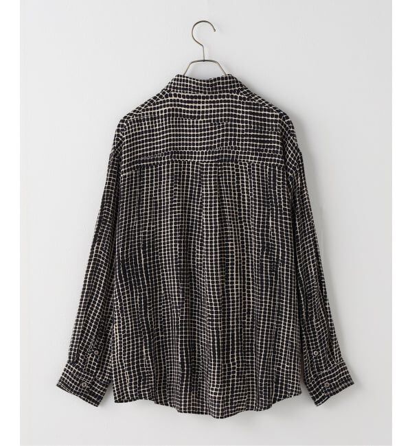 NOBLE「Room no.8/ルームエイト PRINT RIBBON SHIRTS」|シャツ・ブラウス|