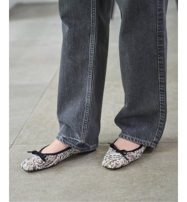  「《追加》スクエアソフトレースバレエ」|バレエシューズ|