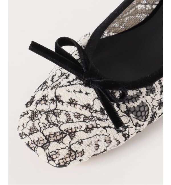  「《追加》スクエアソフトレースバレエ」|バレエシューズ|