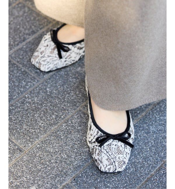  「《追加》スクエアソフトレースバレエ」|バレエシューズ|