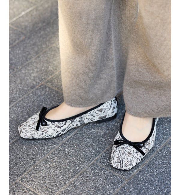  「《追加》スクエアソフトレースバレエ」|バレエシューズ|