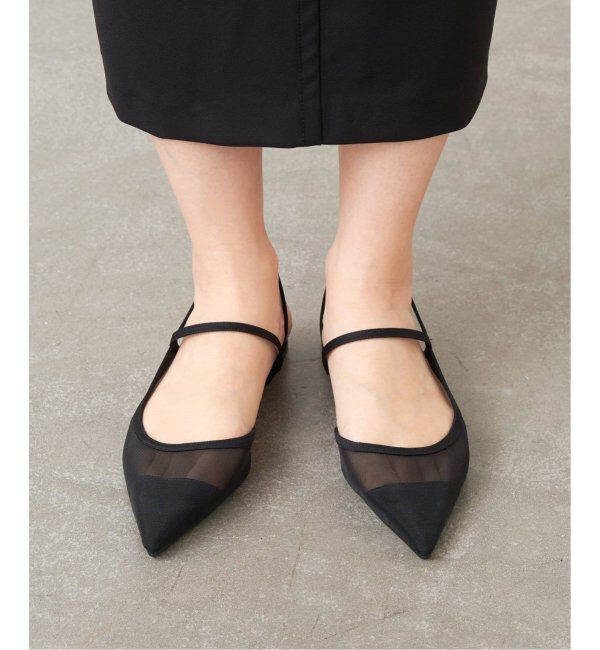 GRISE「《追加》GRISEポインテッドコンビストラップスリングバック」|その他|