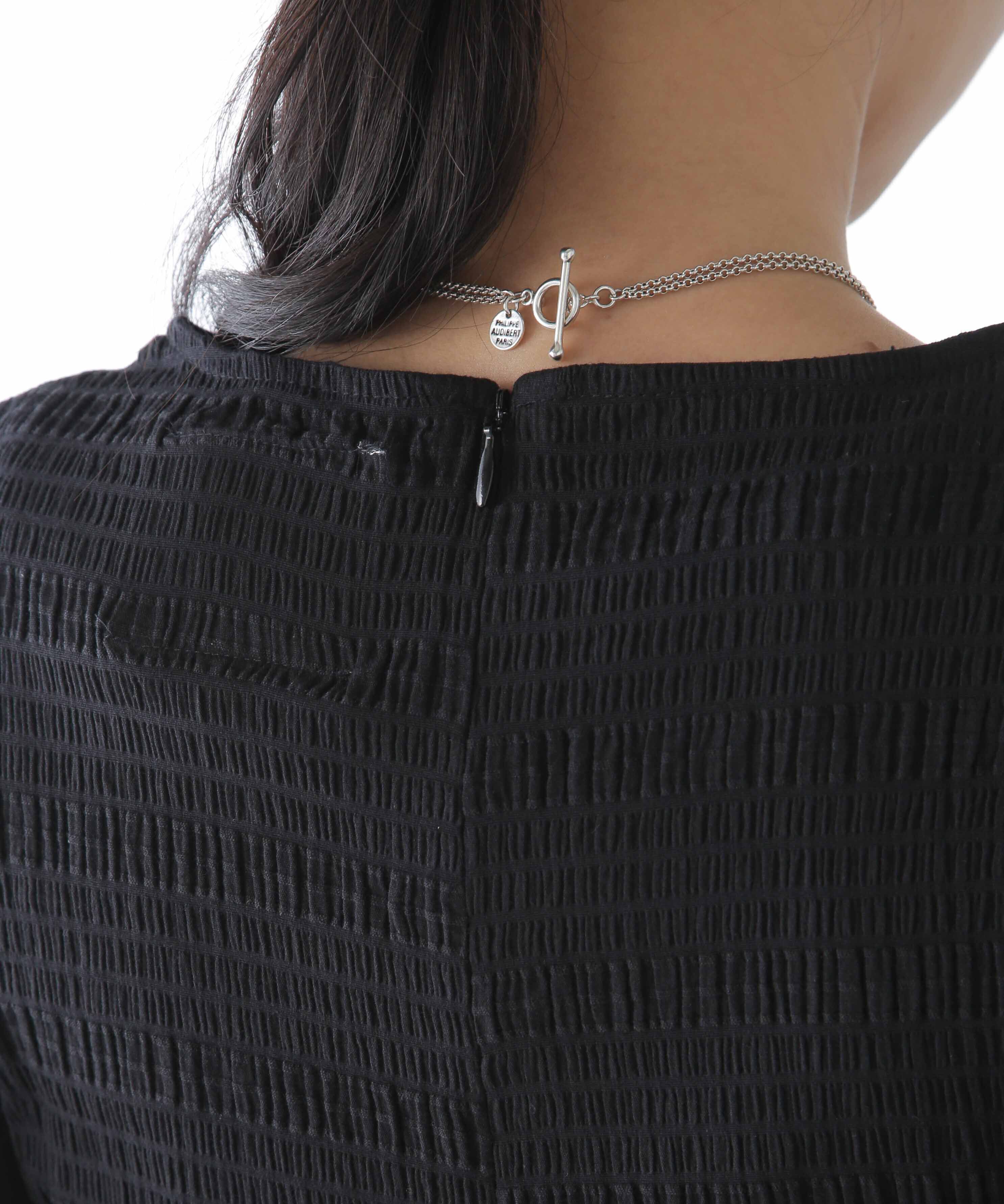 nano･universe「RITA ROW/Puffy sleeves jumpsuit」|ワンピース|