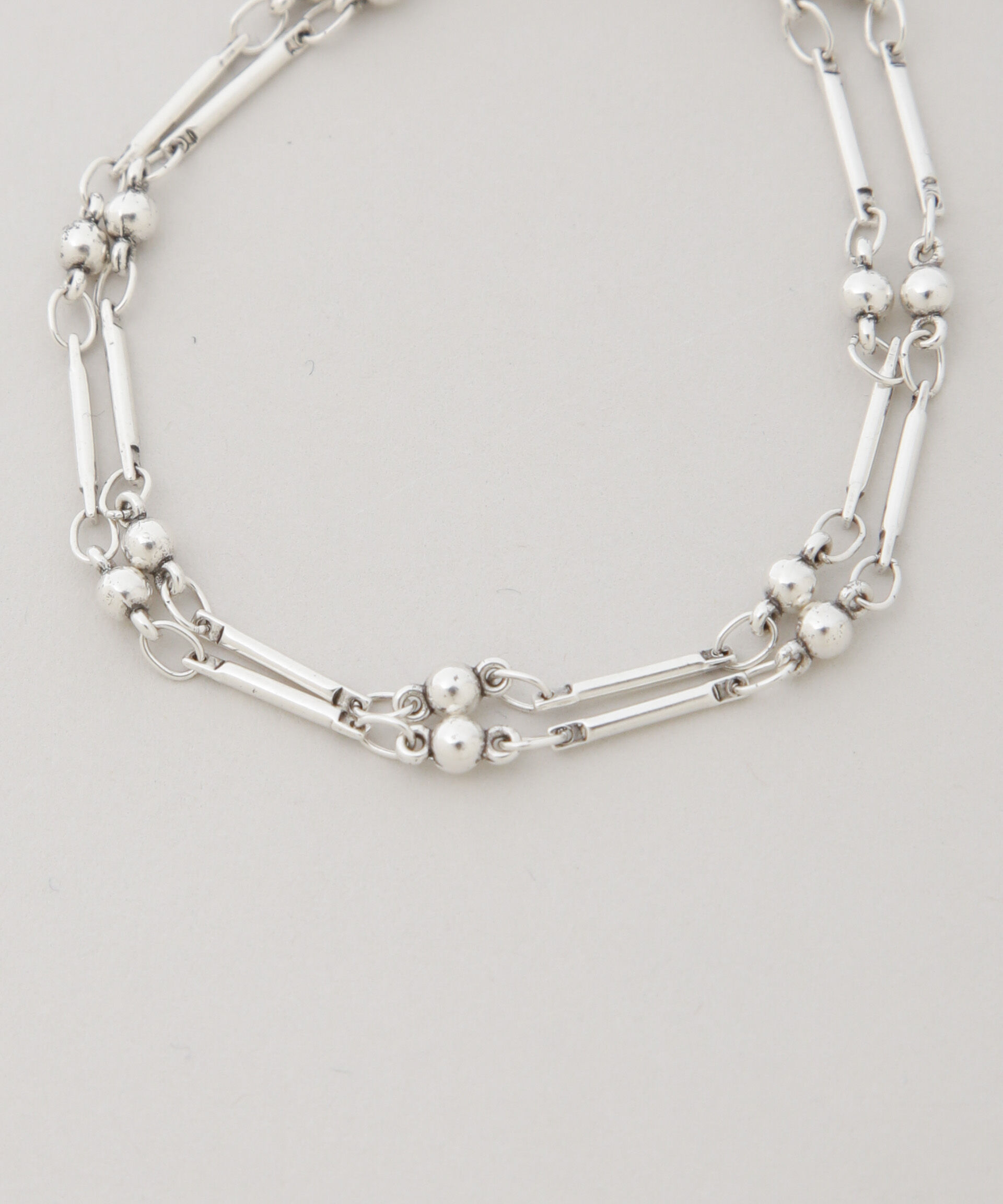 nano･universe「PHILIPPE AUDIBERT/Garnet double bracelet」|ブレスレット・バングル|