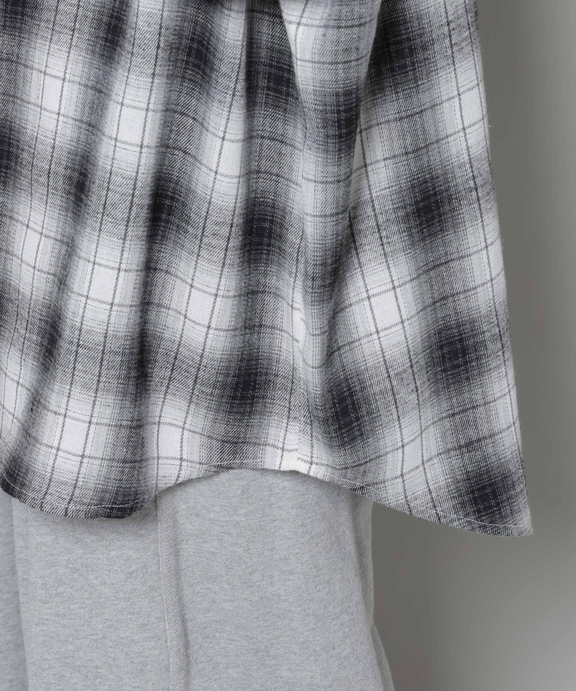 nano･universe「オーバーサイズチェックシャツ」|シャツ・ブラウス|