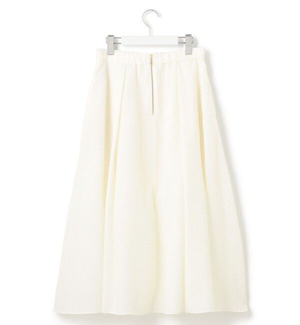 23区「【洗える】プレザンスジャカード タックスカート」|スカート|