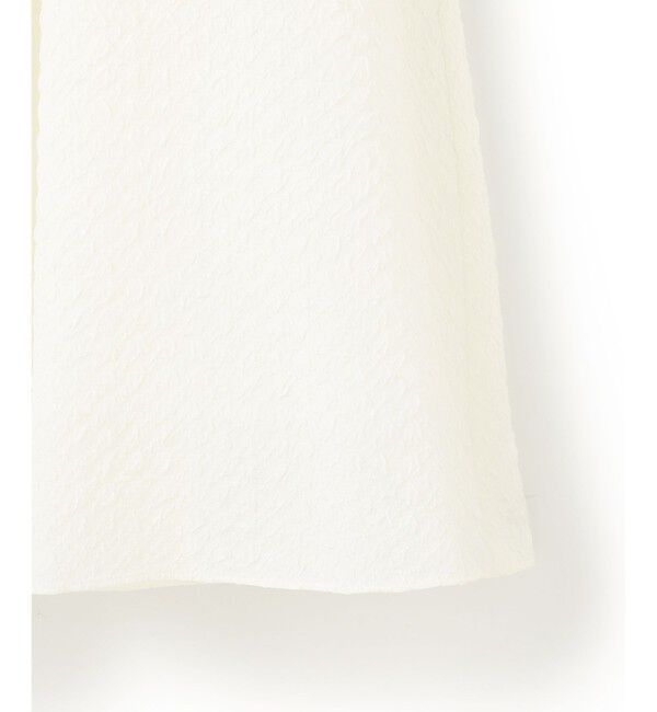 23区「【洗える】プレザンスジャカード タックスカート」|スカート|