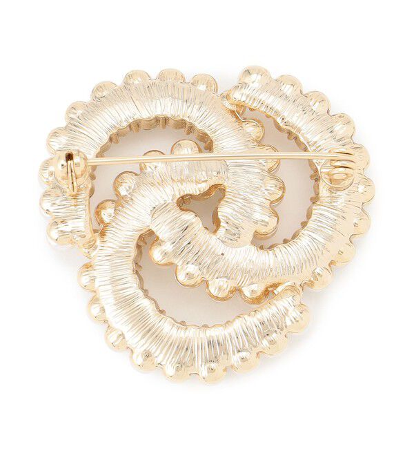 23区「パール ビジュー ブローチ」|ブローチ・コサージュ|