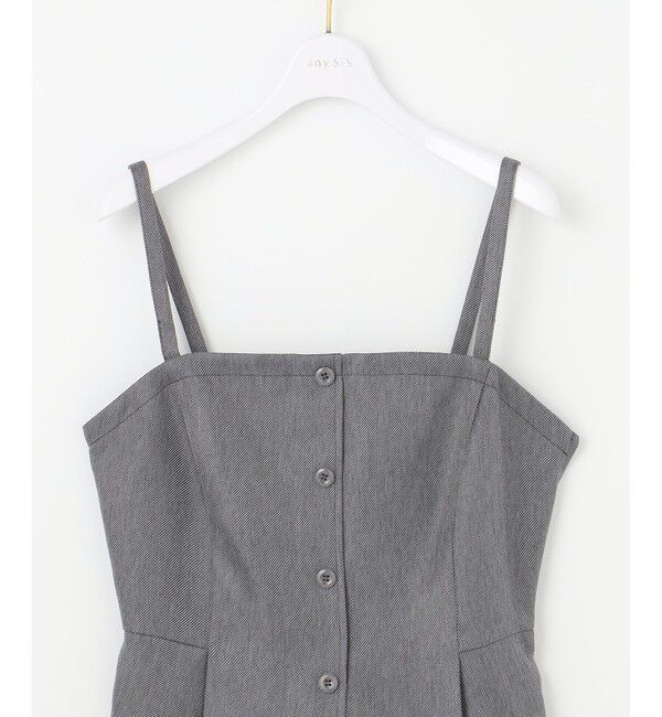 any SiS「【洗える】ビスチェ & ワイドパンツ セット」|スーツ|