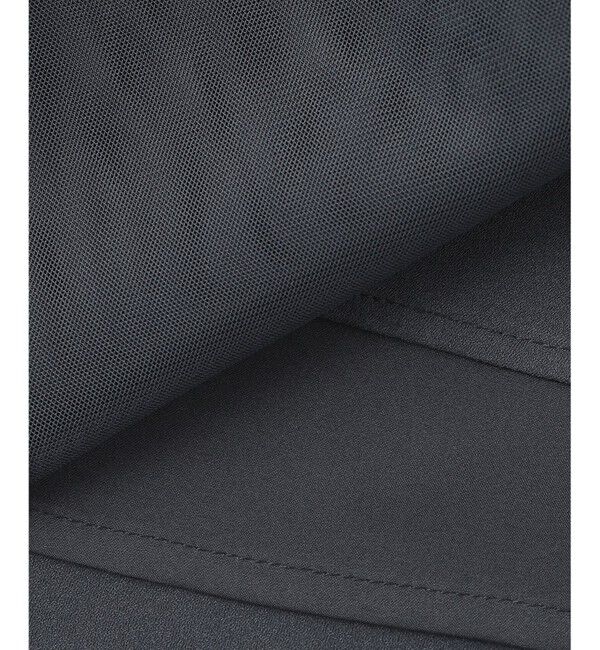 any SiS「【Lily Calin】ラッフルチュールフェイクパール ドレス」|ドレス|