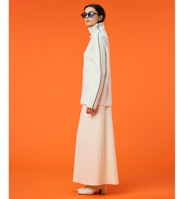 BEIGE,「【洗える】BERTAINA /  配色リンキングタートルネックニット」|ニット・セーター|