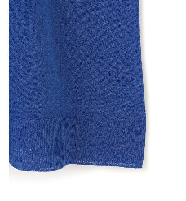 BEIGE,「【洗える】MILANO / リネン混シアーニットAラインワンピース」|ワンピース|