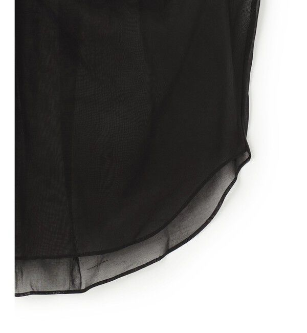 BEIGE,「PLUMERIA / コットンシアーギャザーブラウス」|シャツ・ブラウス|