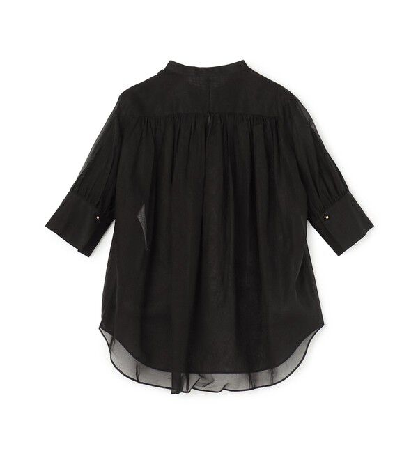 BEIGE,「PLUMERIA / コットンシアーギャザーブラウス」|シャツ・ブラウス|