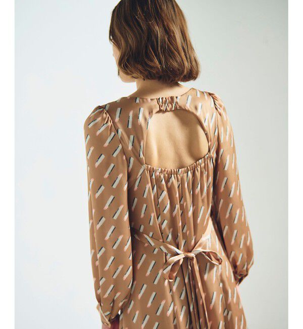 Grace Class「バックシャンリップドレス」|ワンピース|