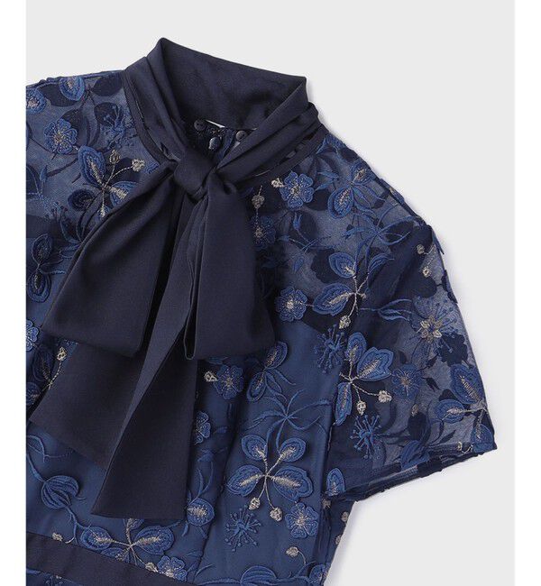 GRACE CONTINENTAL「フラワ－フレアドレス」|ドレス|