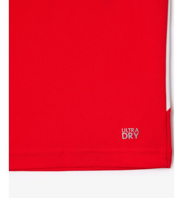 LACOSTE「『ノバク・ジョコビッチ』サイド切り替えウルトラドライポロシャツ」|ポロシャツ|