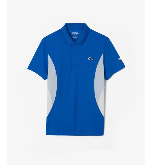 LACOSTE「『ノバク・ジョコビッチ』サイド切り替えウルトラドライポロシャツ」|ポロシャツ|