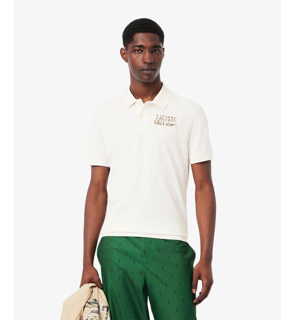 LACOSTE「ラコステゴルフワッペンポロシャツ」|ポロシャツ|ホワイト
