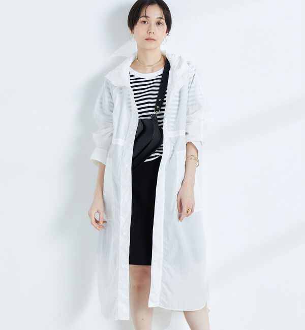 Rie Miller「フード付きシャツコート」|その他|