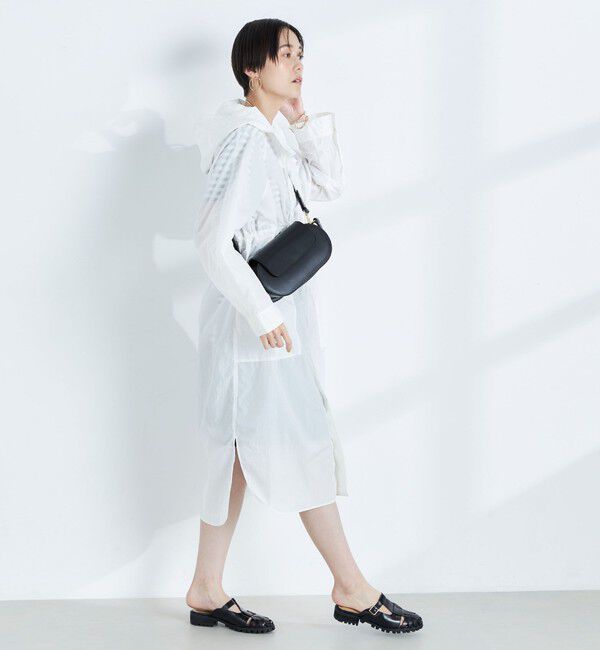 Rie Miller「フード付きシャツコート」|その他|