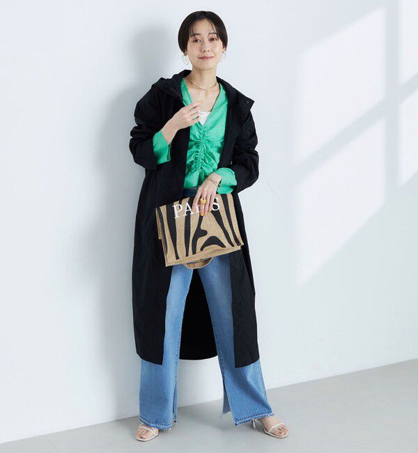 Rie Miller「フード付きシャツコート」|その他|