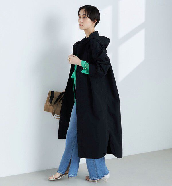 Rie Miller「フード付きシャツコート」|その他|