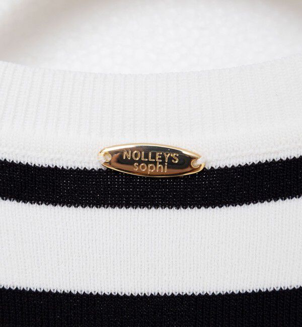 NOLLEY'S sophi「《アンサンブル対応/手洗い可能》マルチファンクション総針ノースリーブプルオーバーニット」|ニット・セーター|