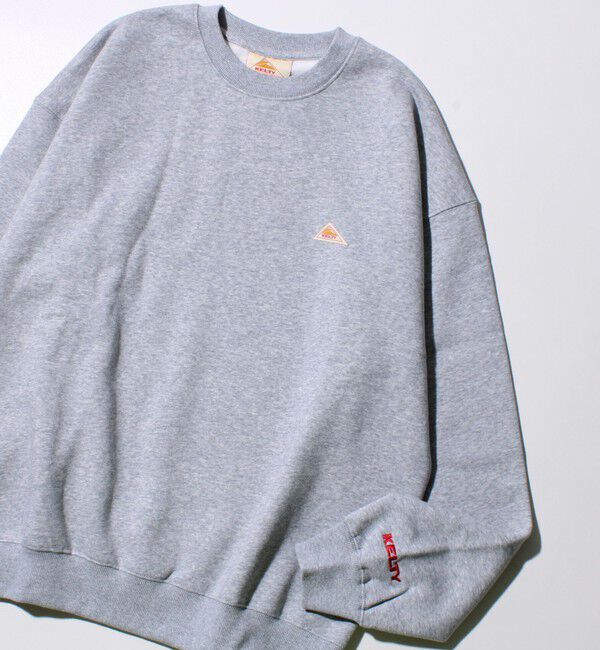 GLOSTER「【KELTY&times;GLOSTER】別注 クルーネックスウェット 裏起毛」|スウェット・ジャージ|ライトグレー