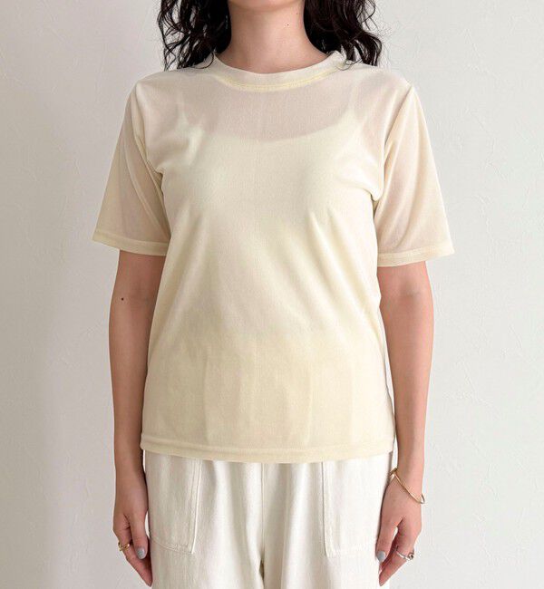 fredy emue「ベロア半袖Tシャツ」|Tシャツ・カットソー|