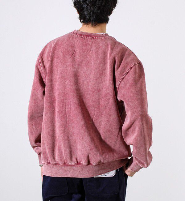 GLOSTER「【雪の色ムラ】カラフルスノーパウダー裏起毛スウェット」|スウェット・ジャージ|