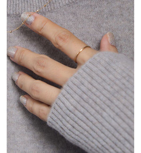 SALON adam et rope'「【GIGI（ジジ）】Filinreed ring(1mm)」|リング|ゴールド(90)