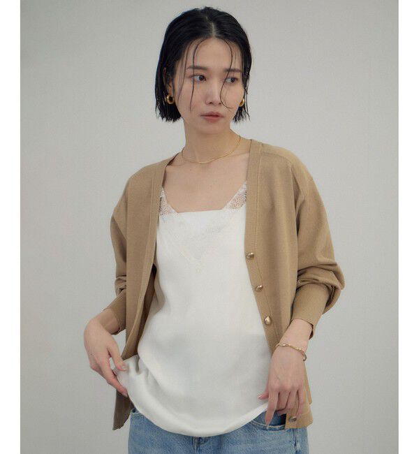 SALON adam et rope'「ブライト2WAYカーディガン」|カーディガン|