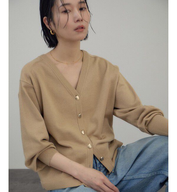 SALON adam et rope'「ブライト2WAYカーディガン」|カーディガン|ベージュ(27)
