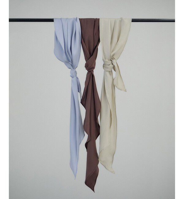 SALON adam et rope'「シルクロサンジェスカーフ」|バンダナ・スカーフ|