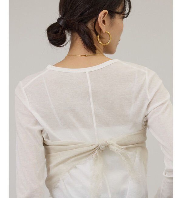 SALON adam et rope'「リネンロサンジスカーフ」|バンダナ・スカーフ|