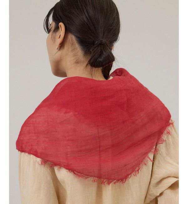 SALON adam et rope'「リネンロサンジスカーフ」|バンダナ・スカーフ|