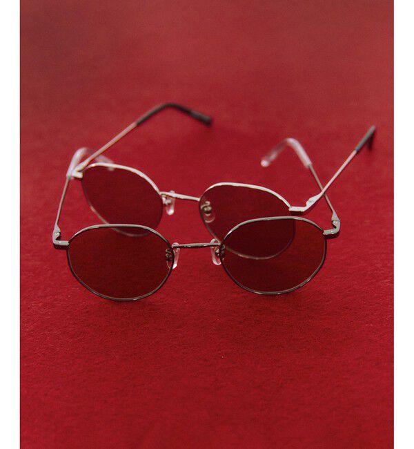 ADAM ET ROPE'「オクタゴンメタルフレームUVカットグラス」|サングラス|