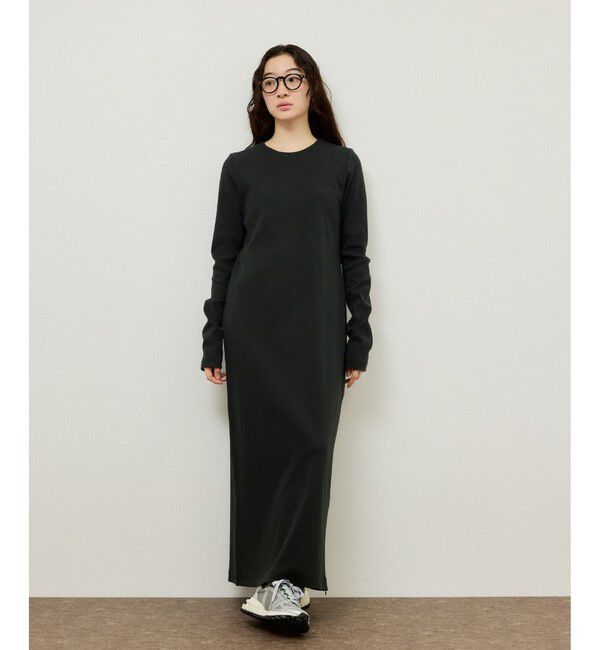 ADAM ET ROPE'「BOTANICAL DYED  DRESS	」|ワンピース|