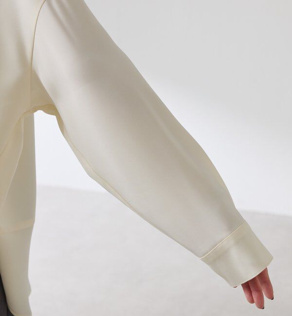  「スキッパーオーバーブラウス」|シャツ・ブラウス|