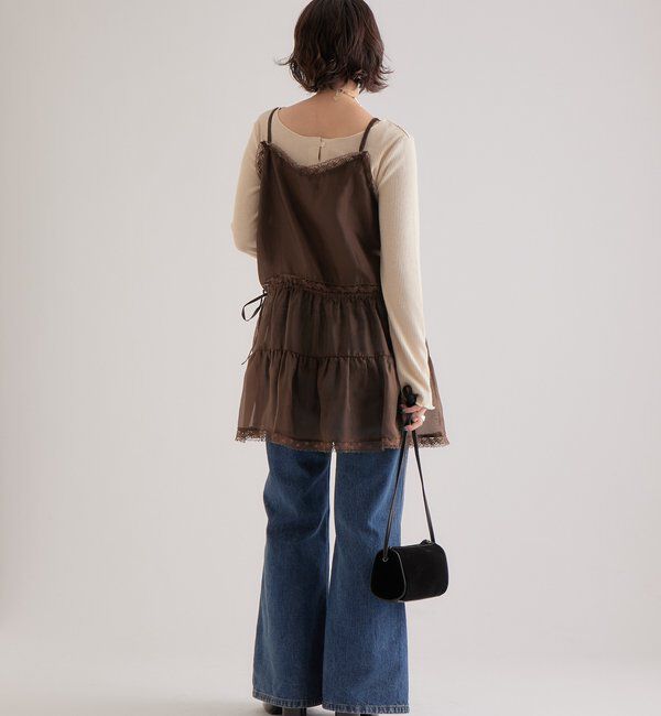  「シアーレースキャミチュニック」|シャツ・ブラウス|