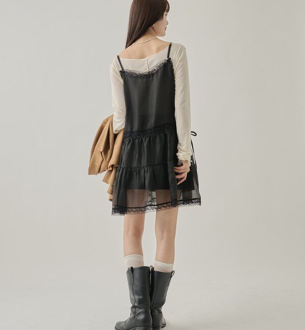  「シアーレースキャミチュニック」|シャツ・ブラウス|