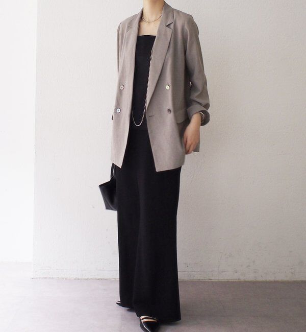  「リネンライクシアージャケット」|ベスト・ジレ|