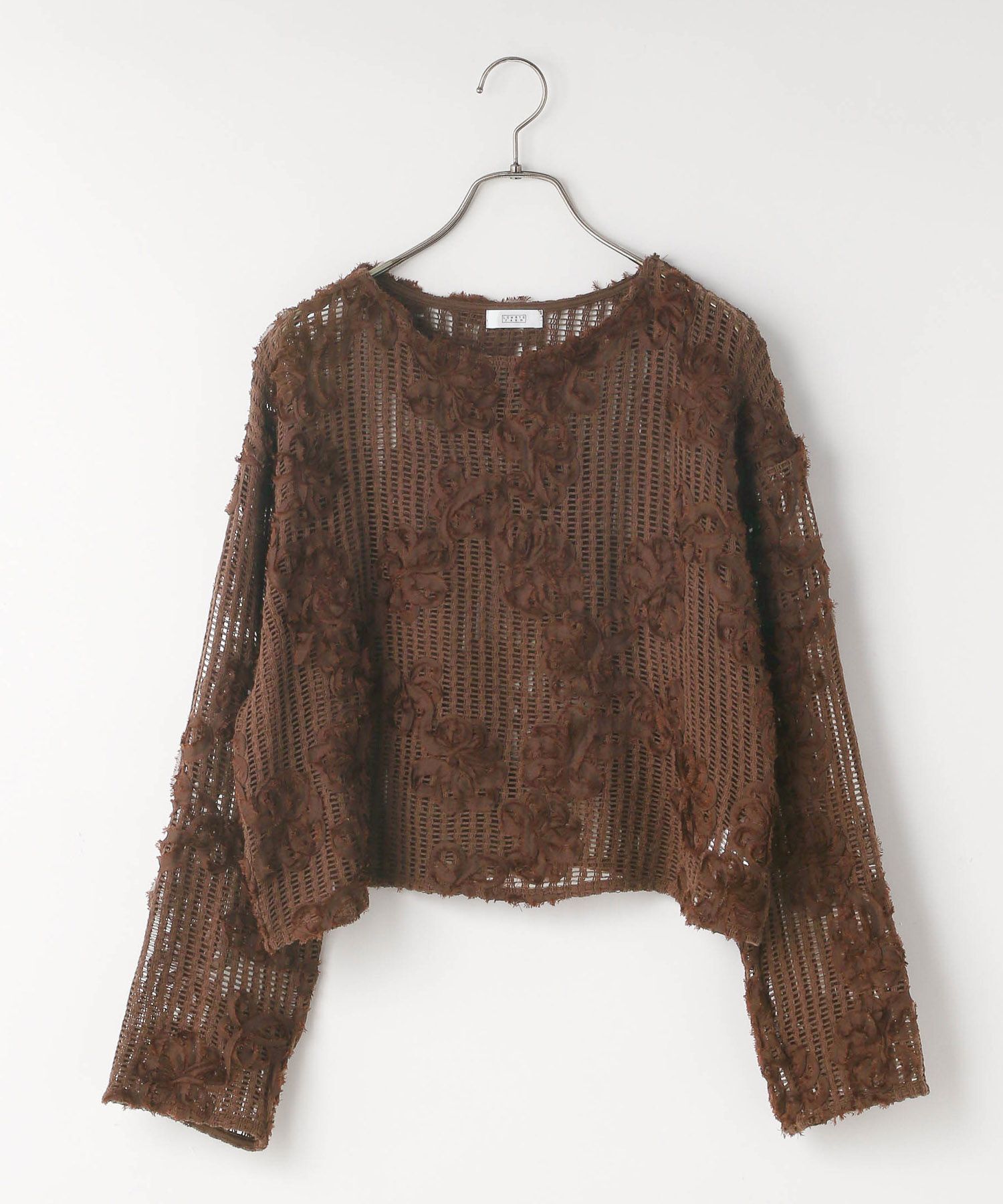 LOWRYS FARM「３ＤレースプルオーバーＬＳ」|Tシャツ・カットソー|